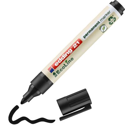 Edding EcoLine 21 - Marqueur permanent - noir