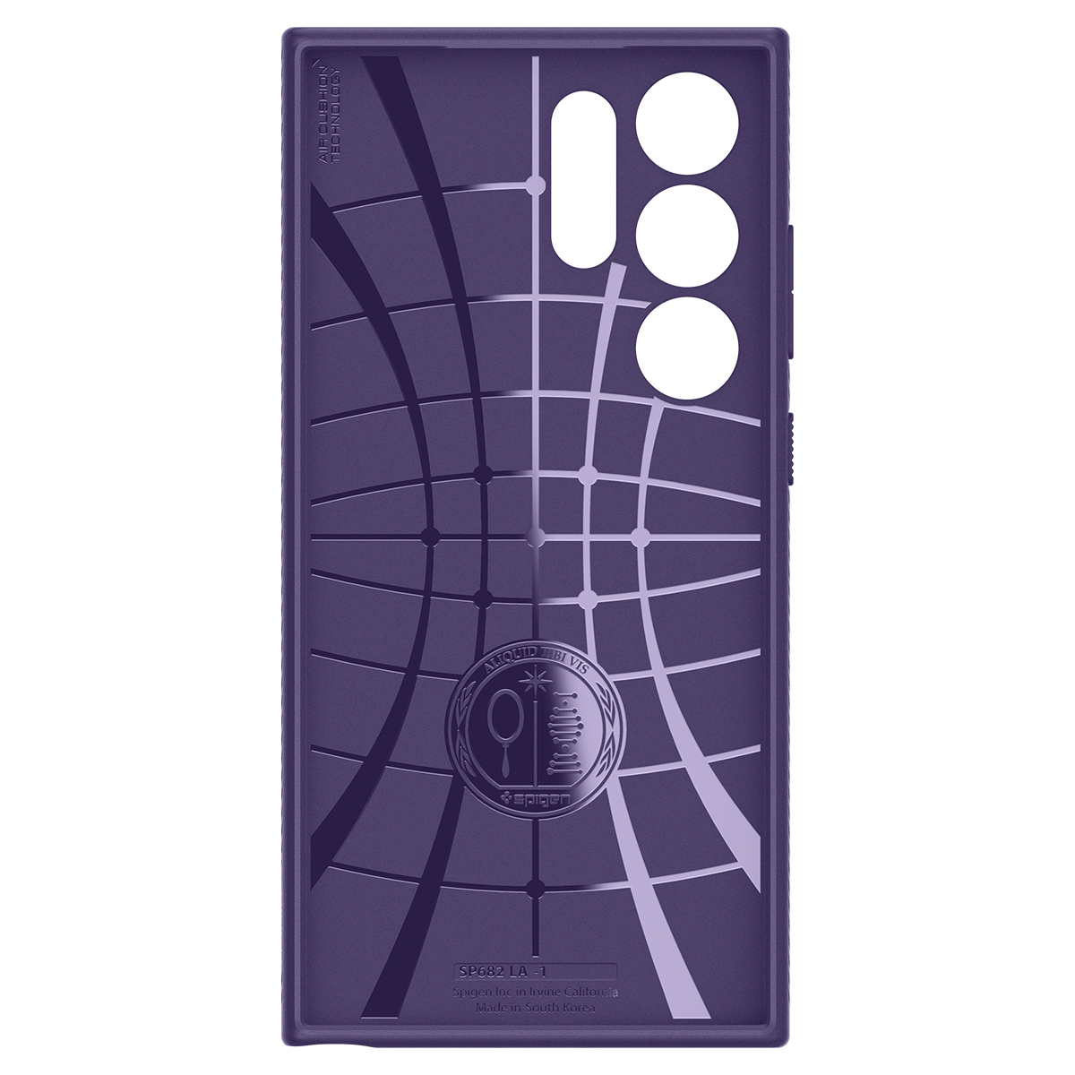 Samsung Galaxy S24 Ultra Liquid Air Case Gummi Hülle (ACS07449) - Deep Purple