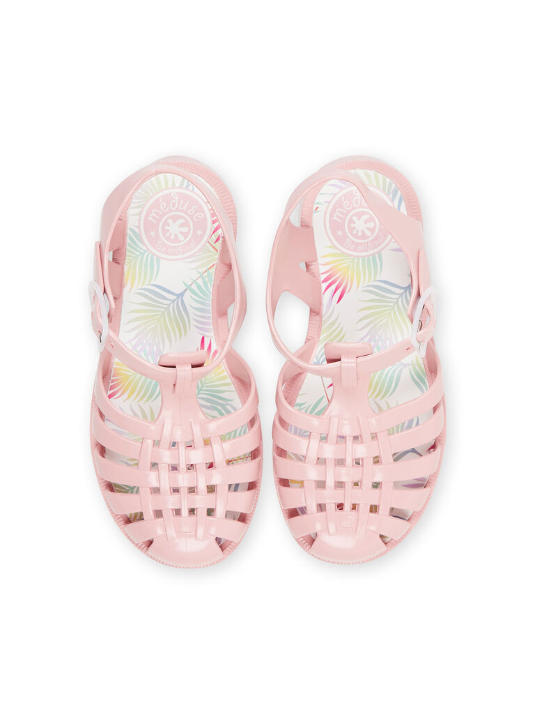 Sandales de plage roses