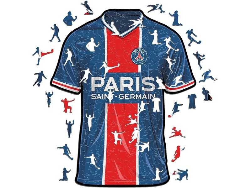 Iconic Puzzle PSG FC – Trikot Offizielles Holzpuzzle, Grösse M