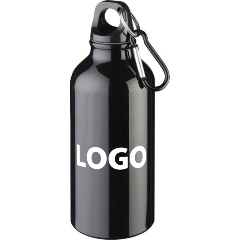 Gourde publicitaire en métal – contenance 0,4 L - marquage 1 couleur