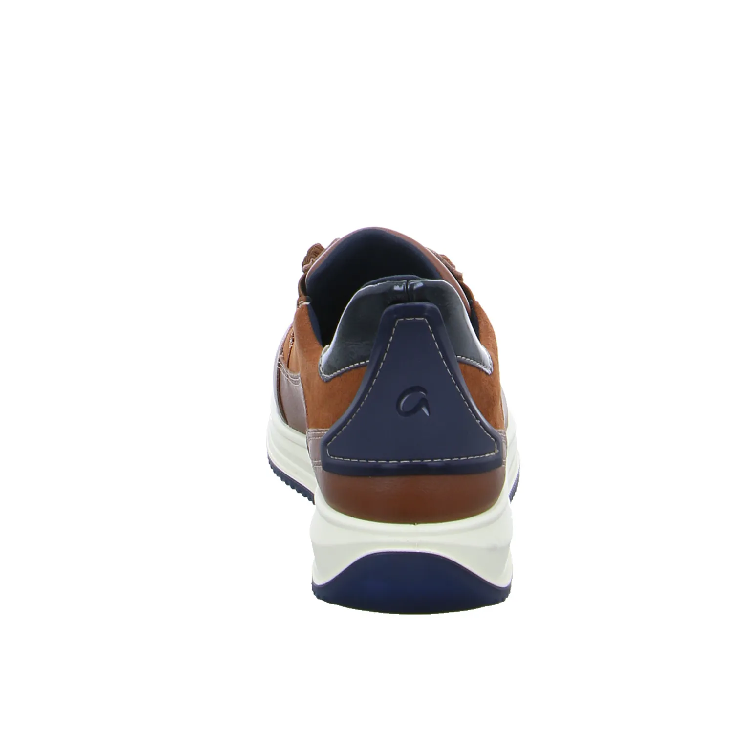 ARA Comfort-Schnürer Cognac Leder  mit Wechselfussbett