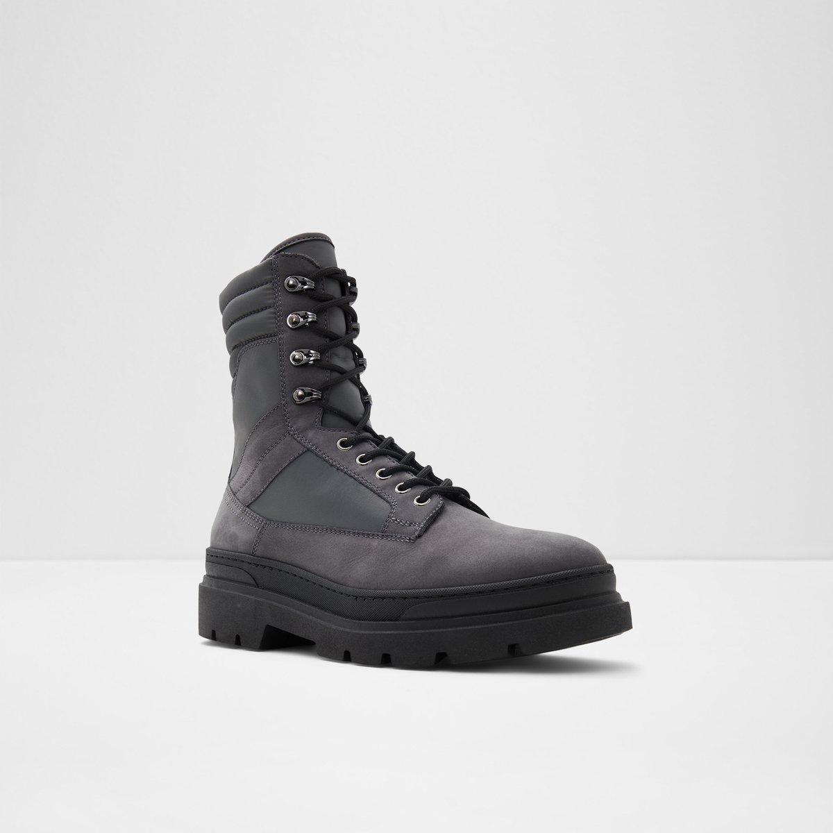 Field Dark Gray Men Lace-up boots
