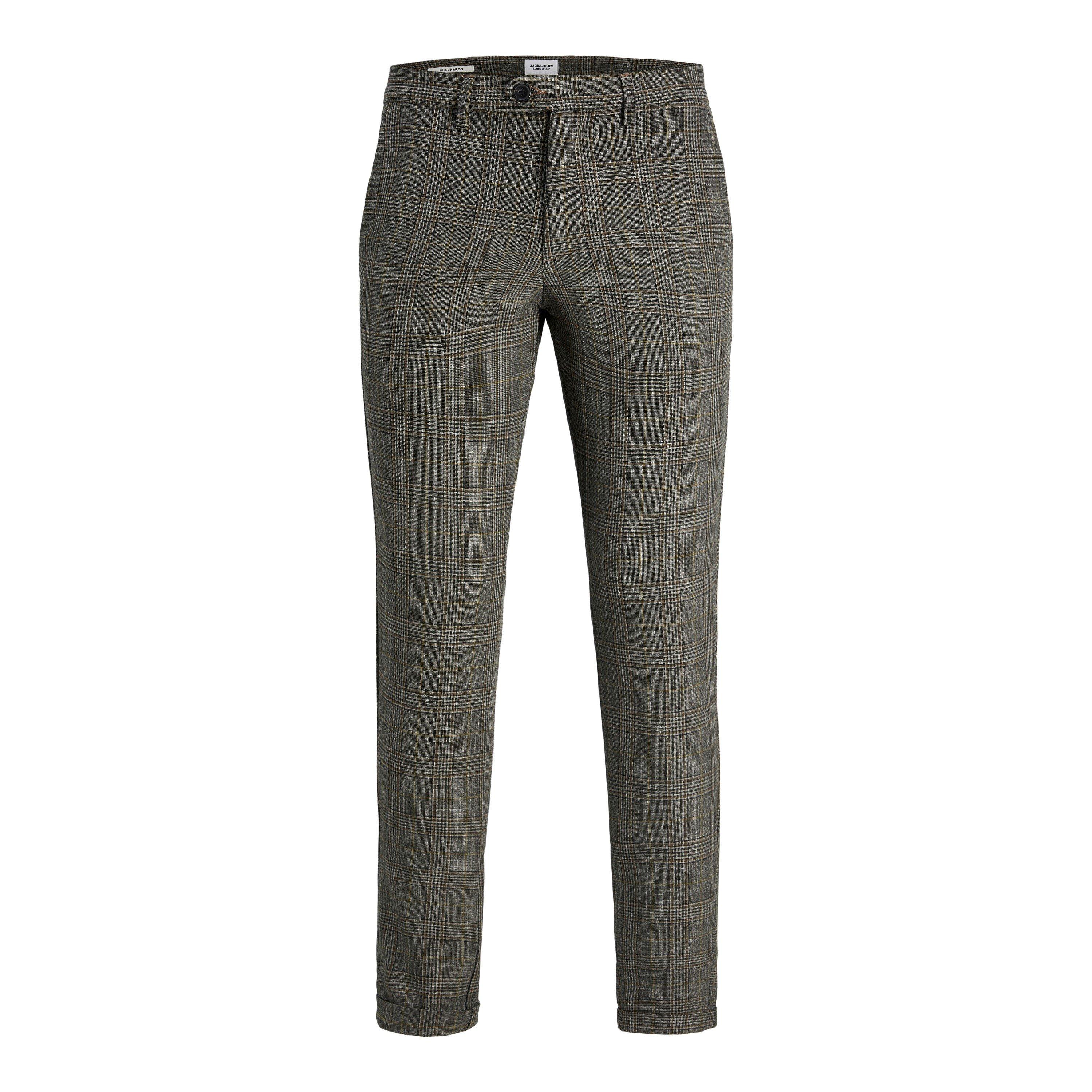 Jack and Jones Marco Conner Tartan Chino Trousers