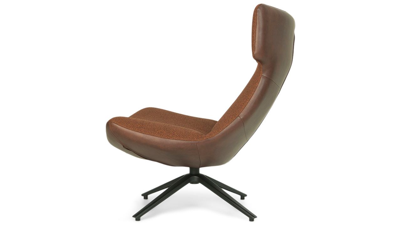 Draaifauteuil Lowie B83 x D83 x H96 cm