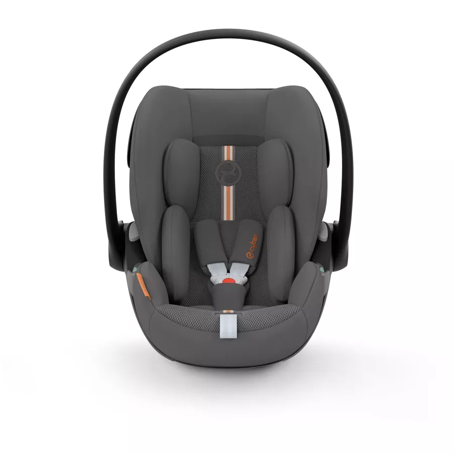 cybex GOLD Babyschale Cloud G i-Size Plus Lava Grey Plus mit Basisstation Base G