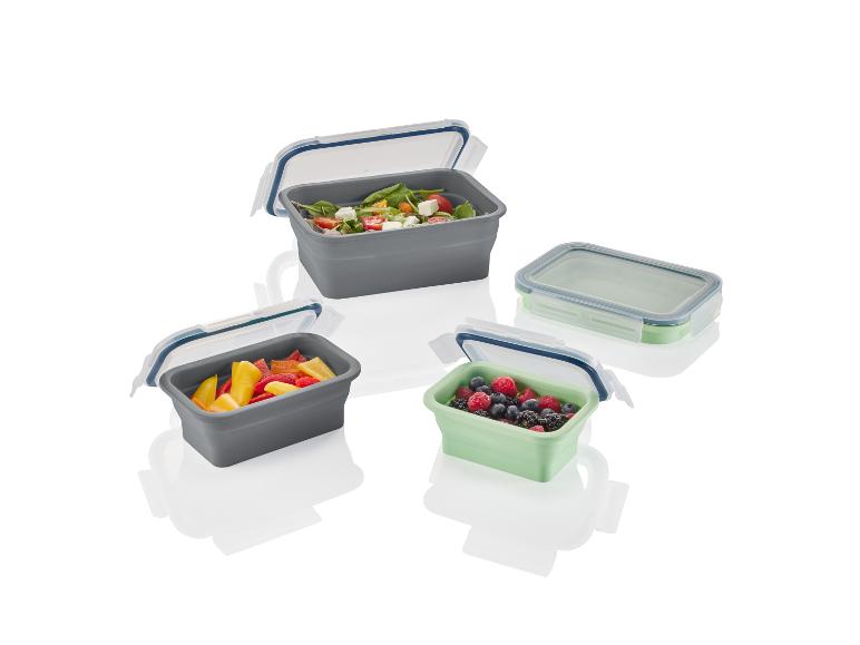 Opvouwbare vershoudbakjes of lunchbox