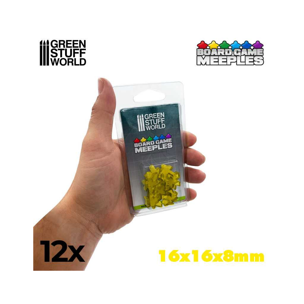 Set de 12 Meeples Transparents