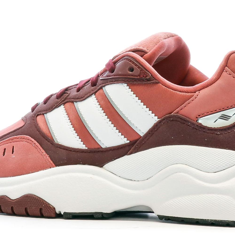Adidas Baskets Blanche/Rose Fille Adidas Retropy F90
