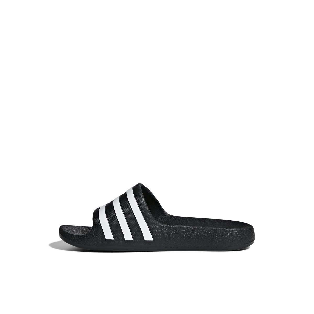 Facile à mettre-Adilette-jb-Sandales athlétiques à glissière - Talon plat - Autre Noir