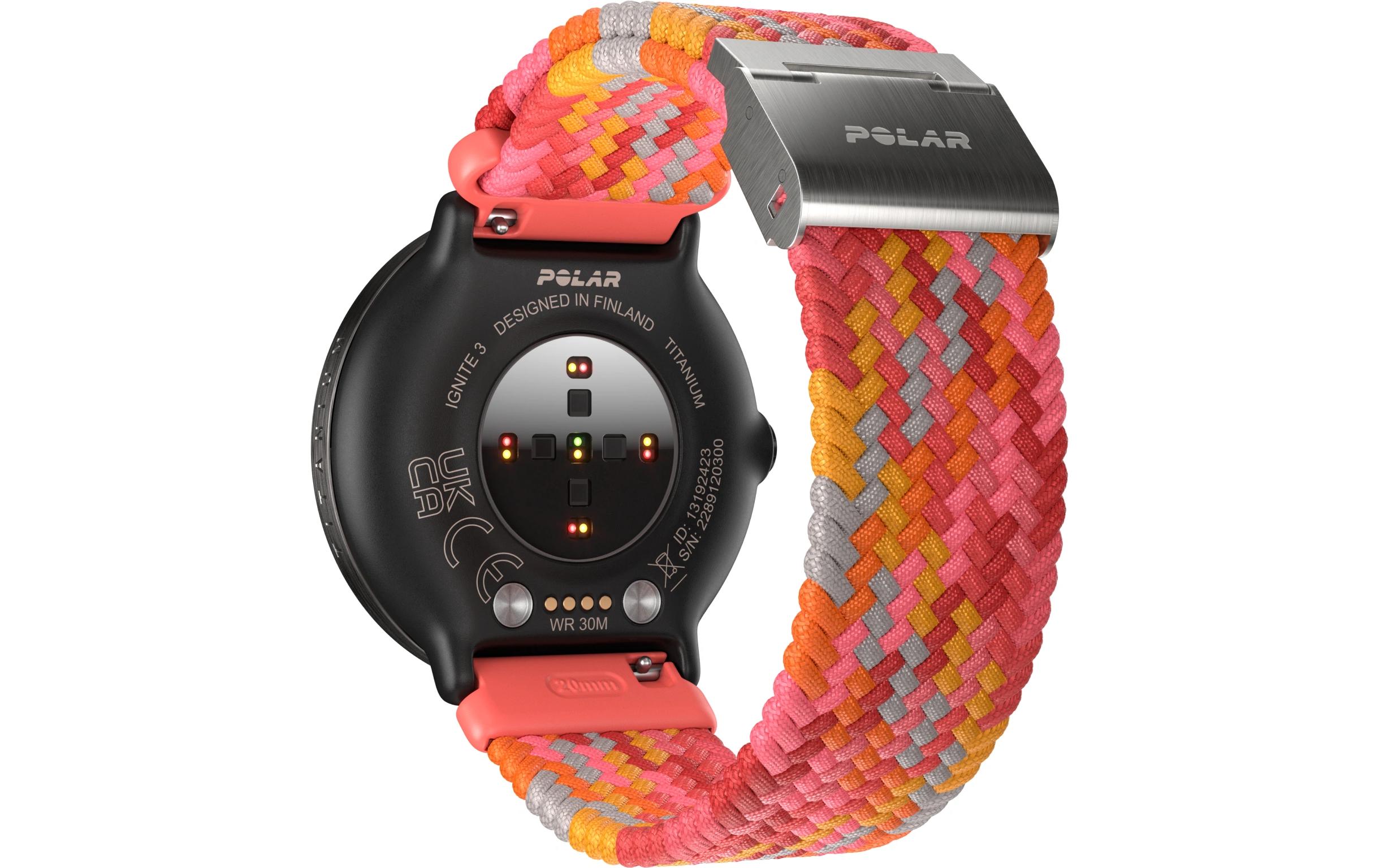 Armband Braided Yarn S-L RotErsatzband