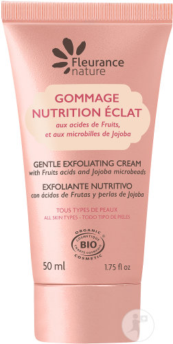 Fleurance Nature Crème Gommage Nutrition Éclat Tous Types De Peaux Tube 50ml