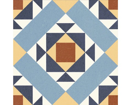 Porseleinen wand- en vloertegel Heritage taco in 76 verschillende designs 16,5 x 16,5 cm