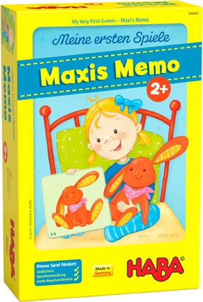 Maxi-Memo MEINE ERSTEN SPIELE in bunt