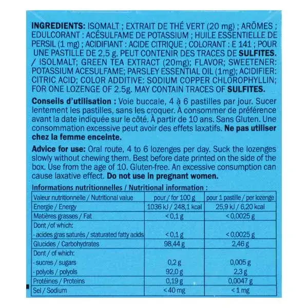 Pastilhas Elgydium Fresh Breath sem açúcar, 12 unidades