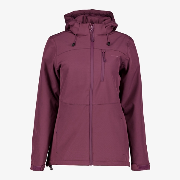 Mountain Peak gewatteerd dames softshell jas paars