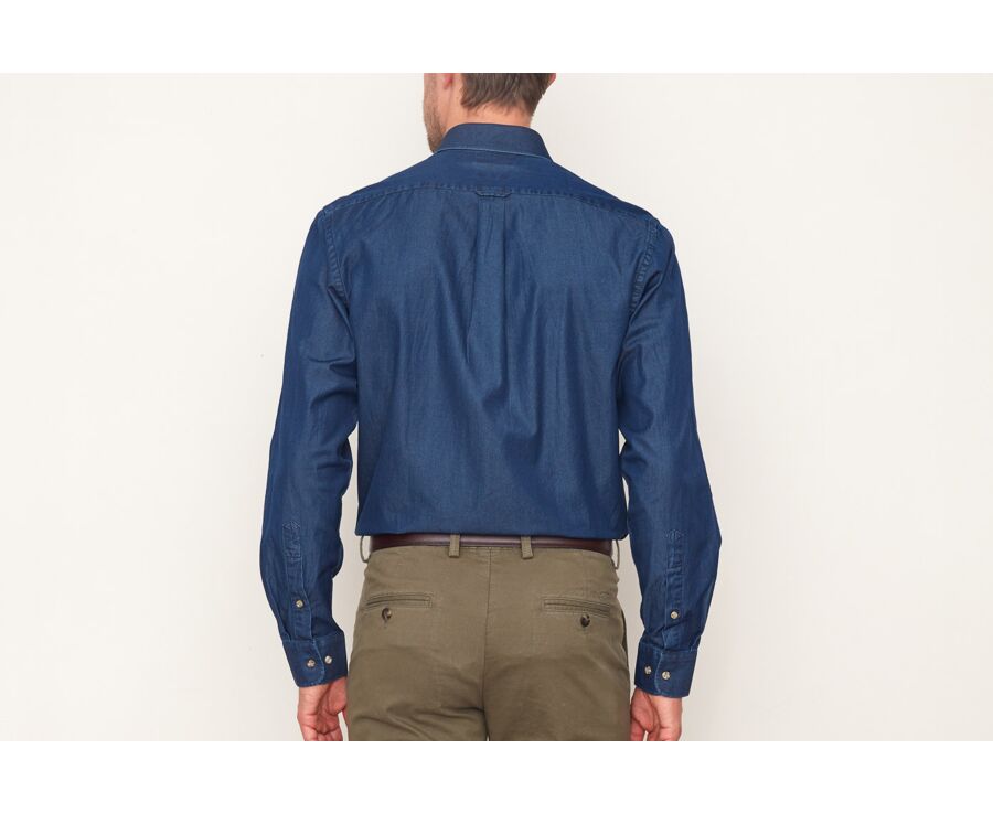 Chemise jean denim Indigo Foncé - JACQUIN