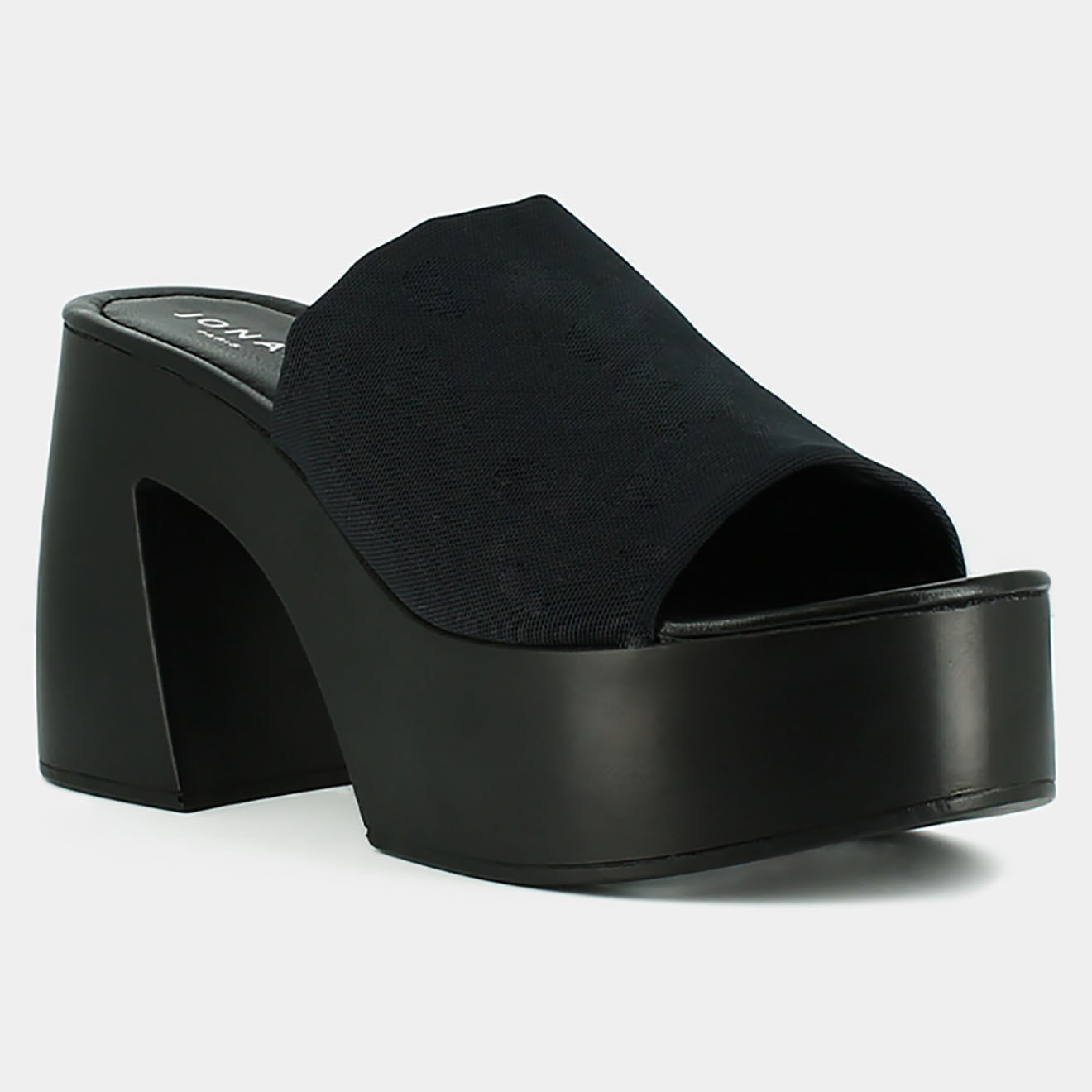 Jonak Mules Peneloppe noires - Talon 10 cm