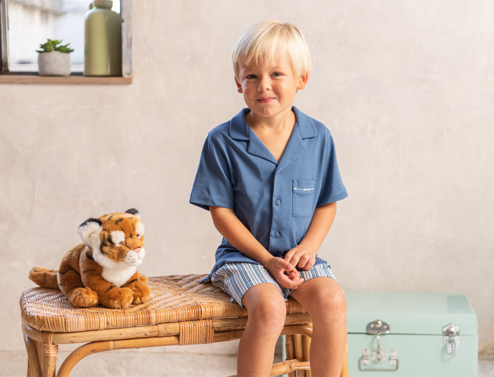 Pyjama short enfant-Partie de cache-cache
