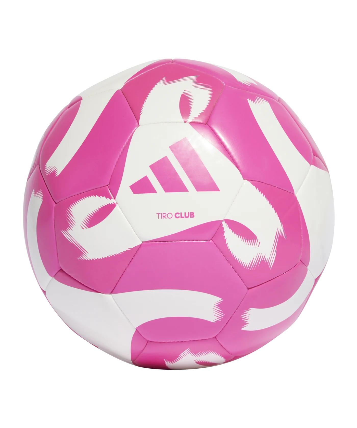 adidas Tiro Club Trainingsball Weiss Pink