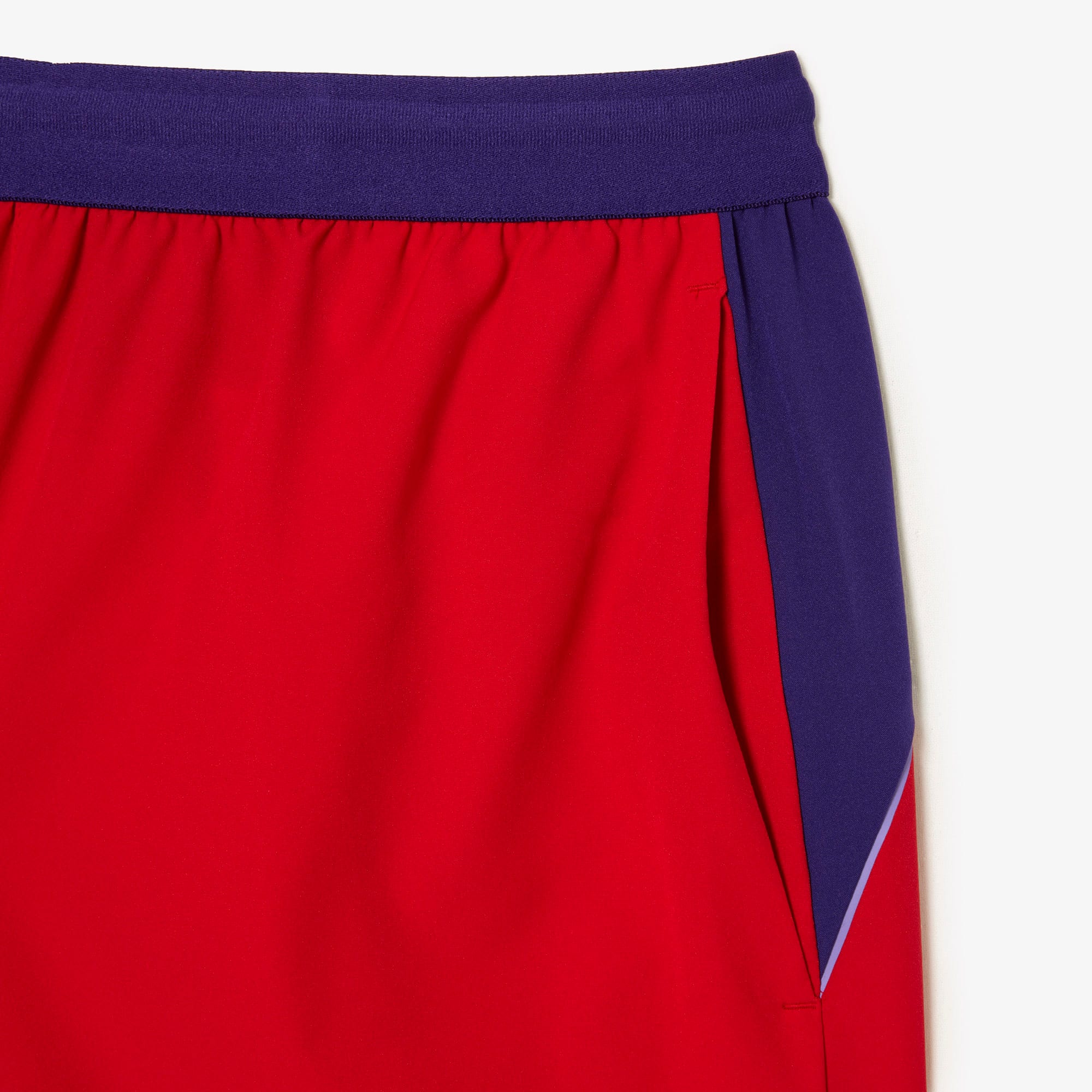 Colour-Block-Shorts LACOSTE SPORT x Novak Djokovic Bermudas - Rot - Lacoste - Herren