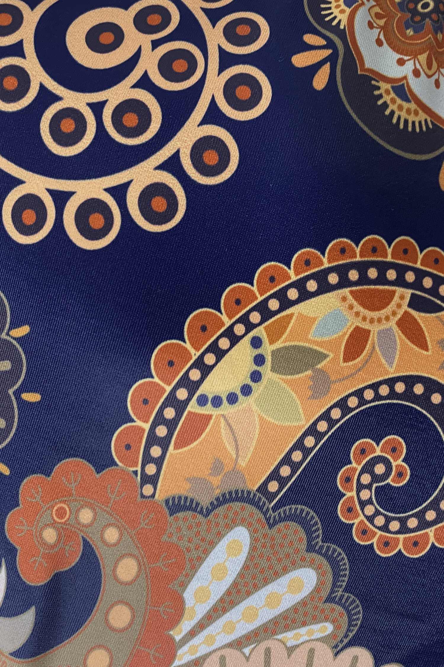 Maillot de bain une pièce ventre plat avec joint torique paisley