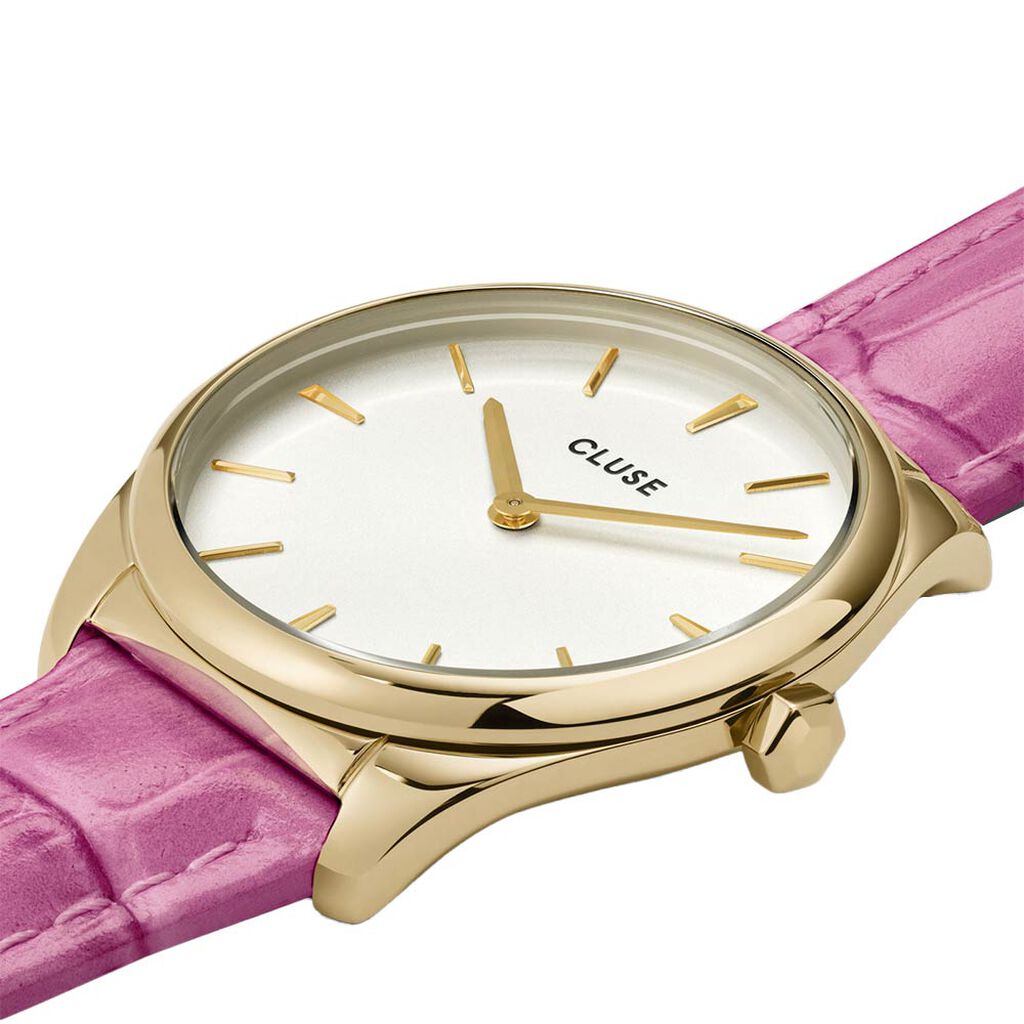 Montre Cluse Feroce Petite Blanc