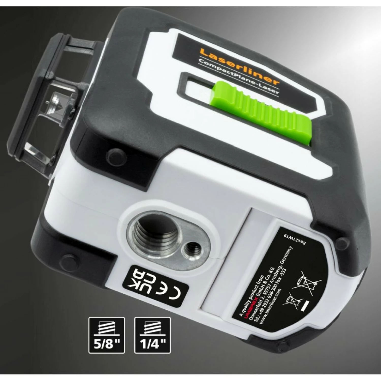 Laserliner 036.295A CompactPlane-Laser 3G Pro - Groen - 30 m
