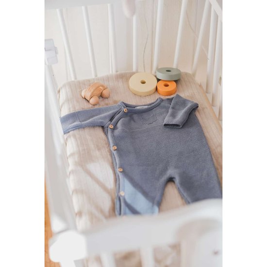 Petits chats Combinaison en tricot   Blanc        de               La Manufacture de Layette