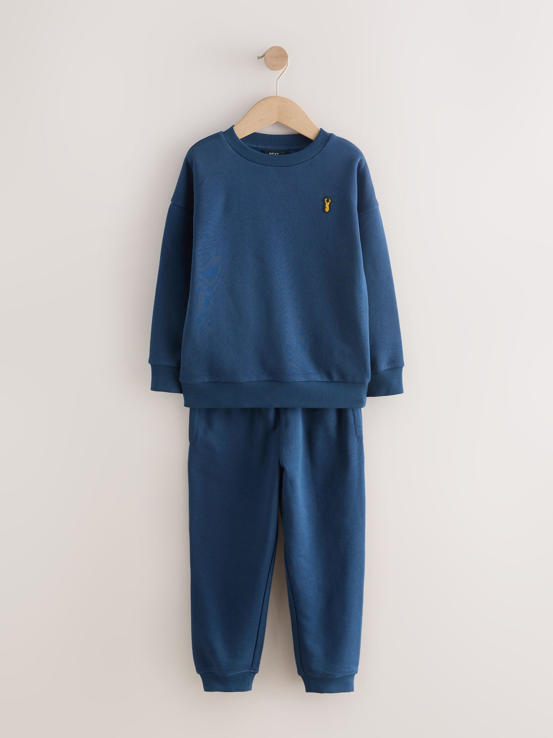 Marineblauw - Crew Stag Set