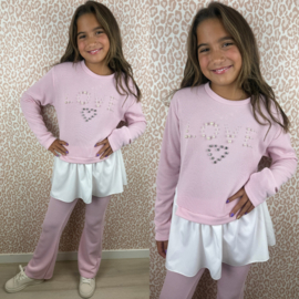 Pearly love set - roze