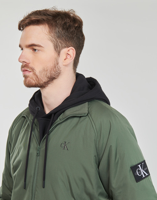 Calvin Klein Jeans - PADDED HARRINGTON Verde
