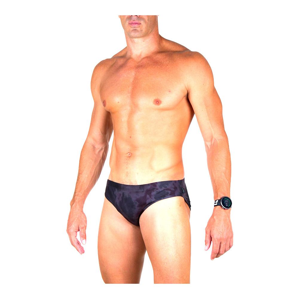 Z3rod BRIEFS - Slip de bain Homme dark shadows tie & dye