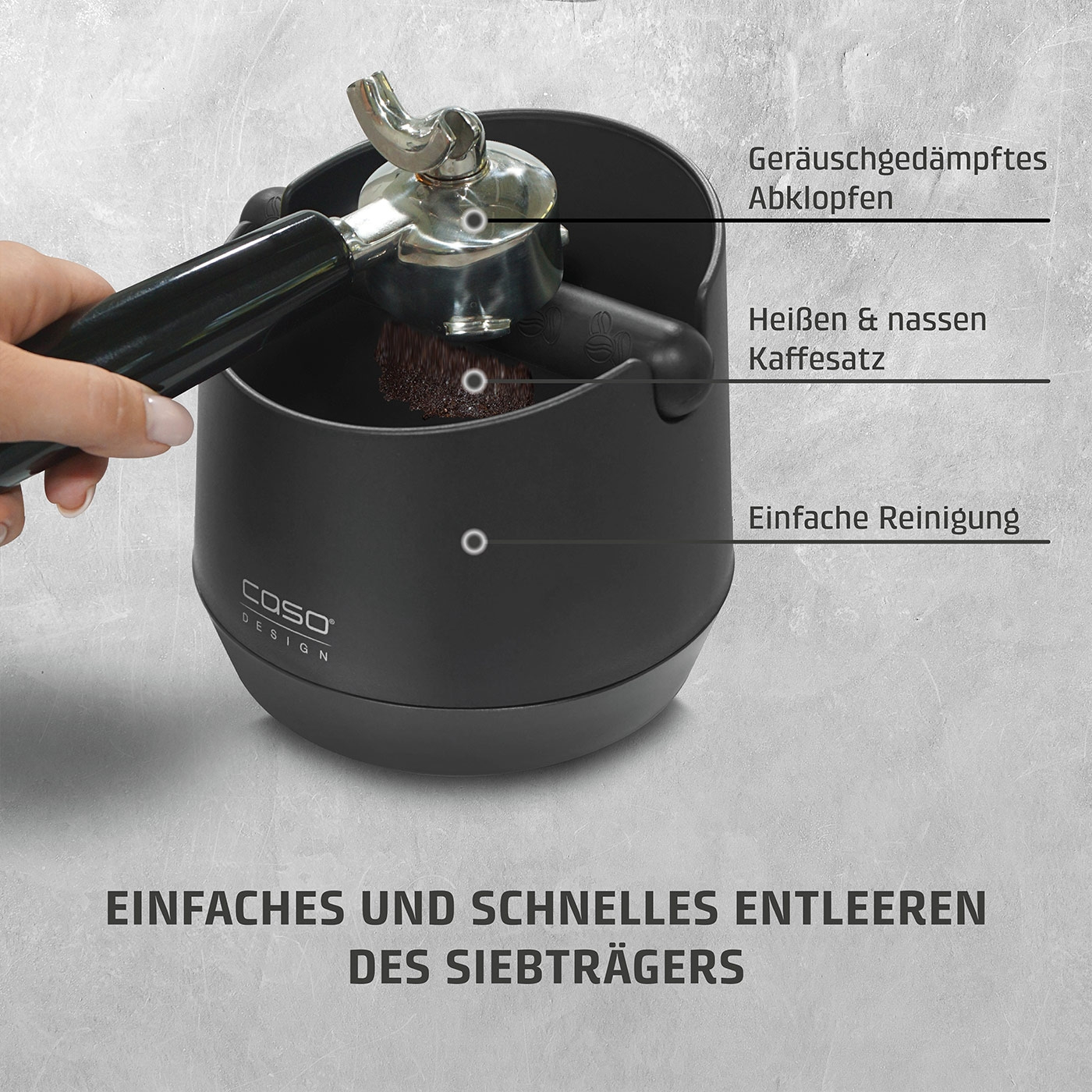 CoffeeCollect L Abklopfbehälter