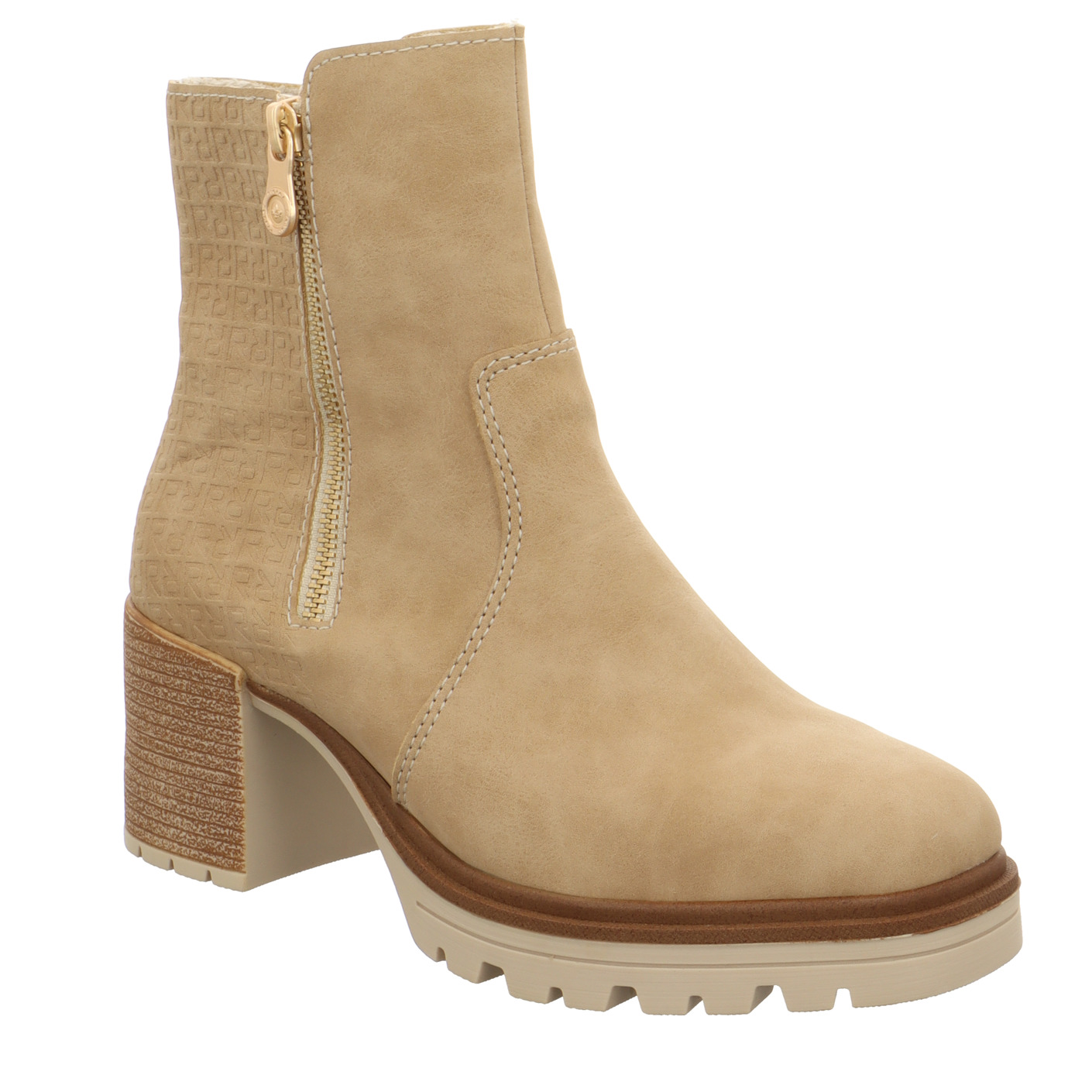 Stiefeletten beige