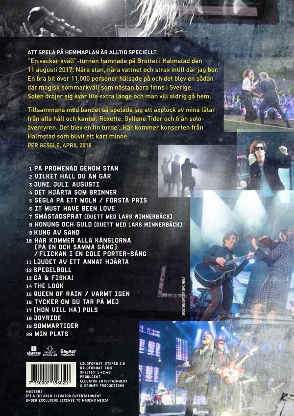 Per Gessle - En Vacker Kväll - DVD - DVD