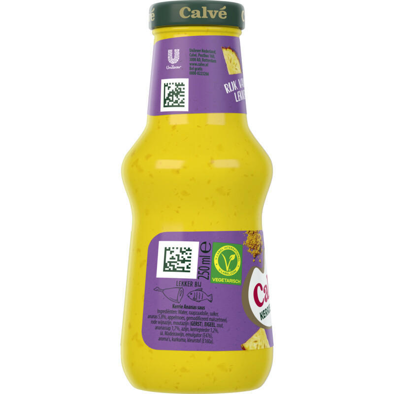 Calvé Kerrie ananas saus