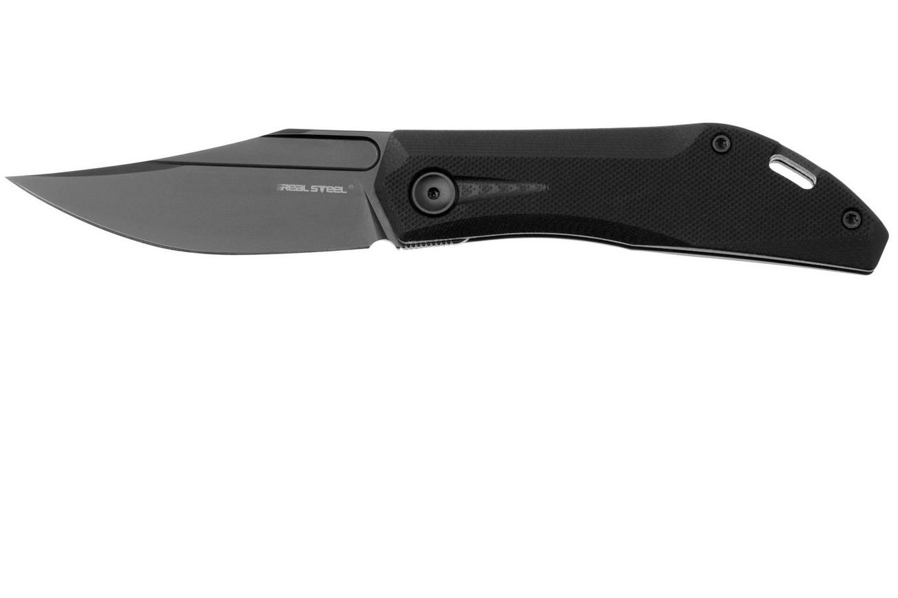 Real Steel Ventus Lite 7051BB Black D2, Black G10, zakmes