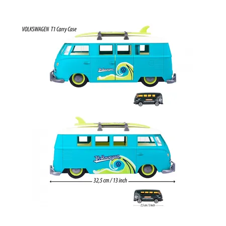 Majorette VW The Originals T1 Carry Case + 1 car