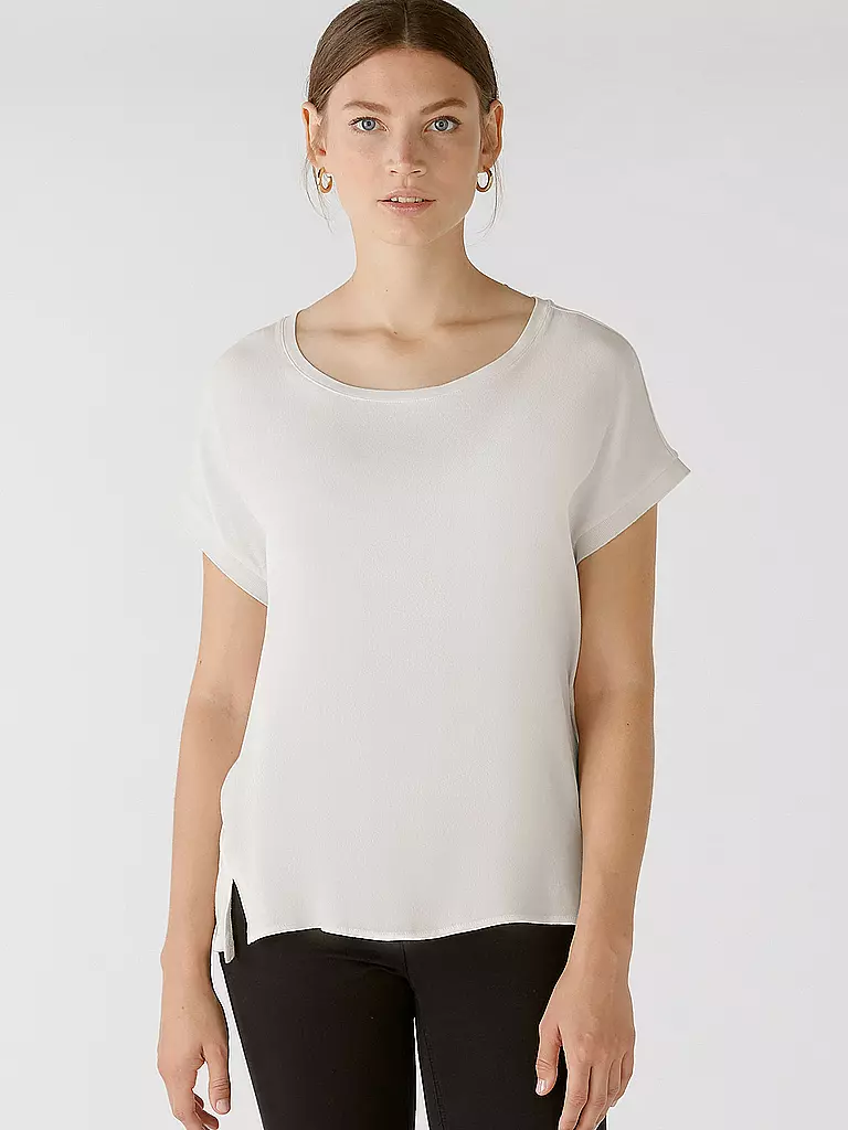 OUÍ Blusenshirt weiss
