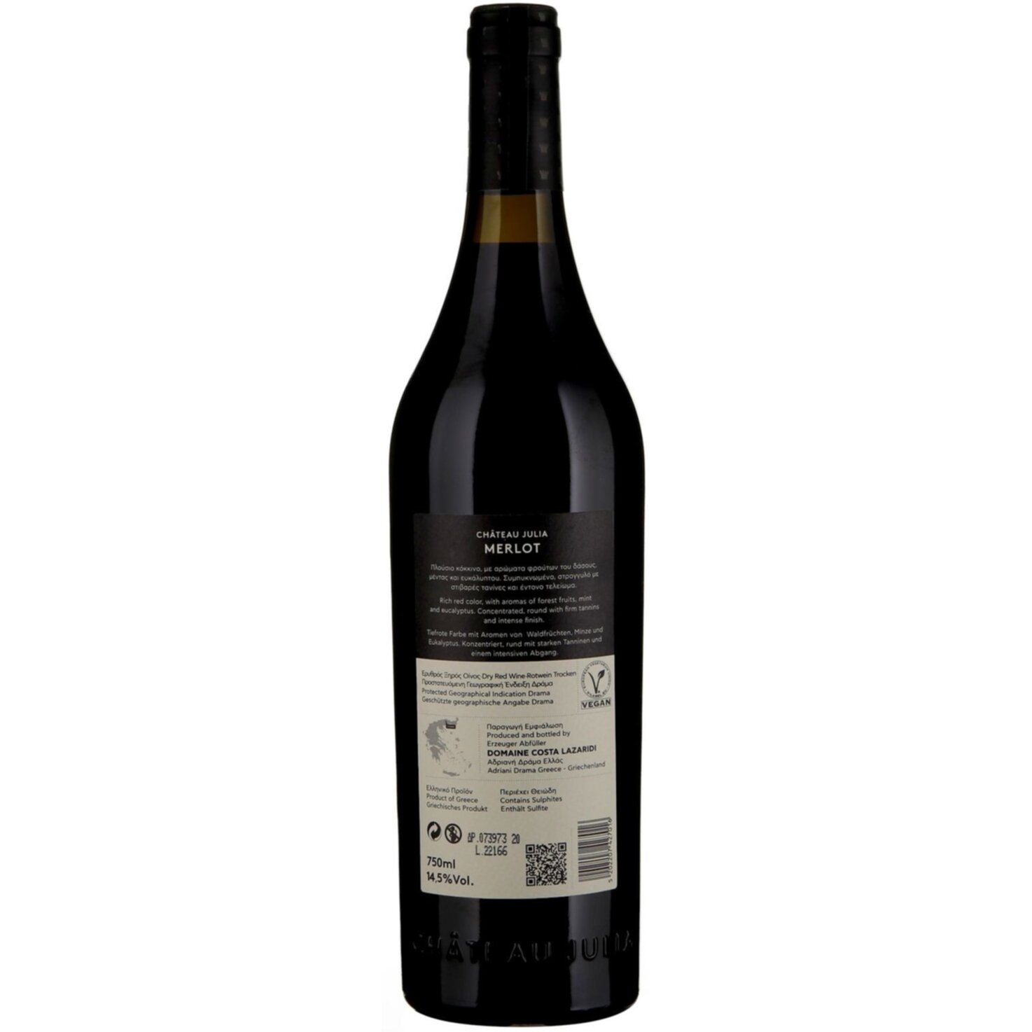 Drama PGI Merlot Chateau Julia Domaine Costa Lazaridi -75cl