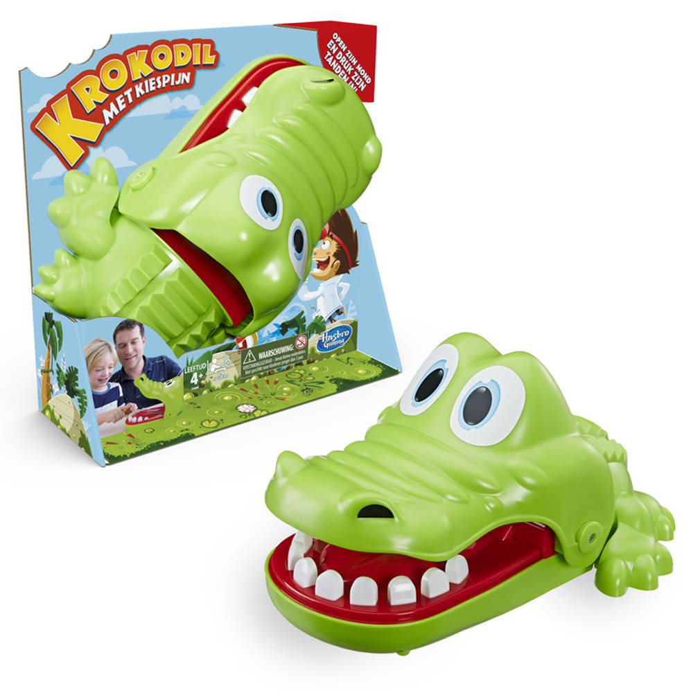 Krokodil met kiespijn