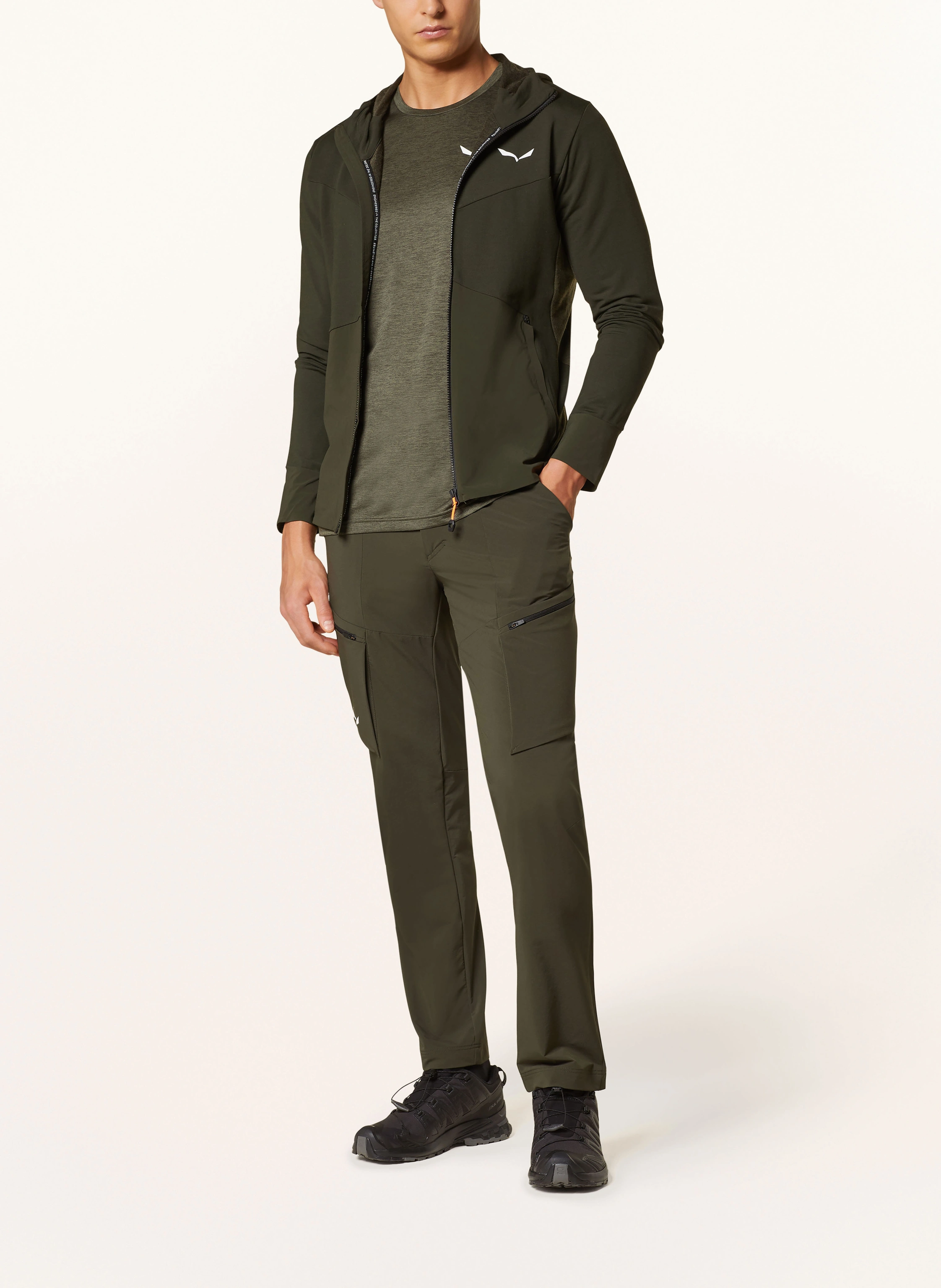 SALEWA Midlayer-Jacke PUEZ ALPINE MERINO DURASTRETCH
