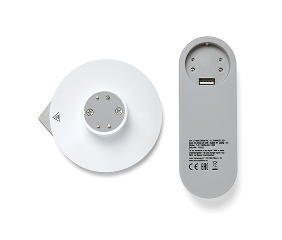 Reisebügeleisen mit Powerbank