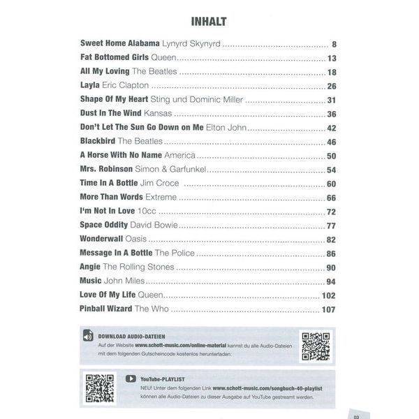 Schott Gitarren-Songbuch Ü40