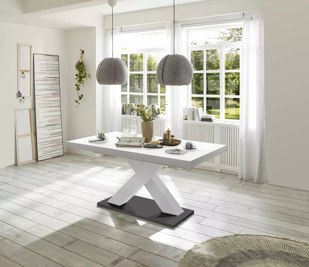 Esstisch mit Auszug Komfort Plus 160/260 x 90 cm