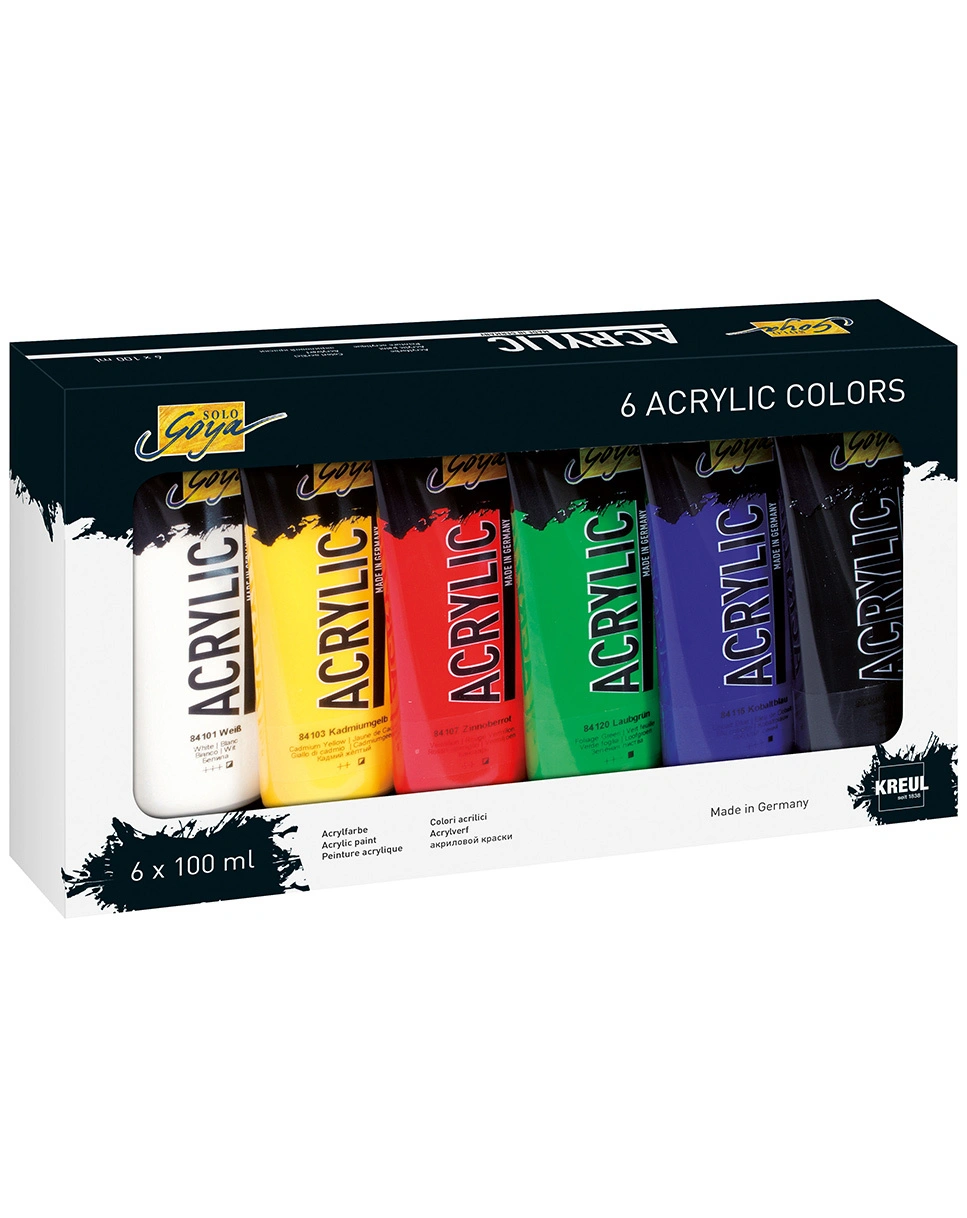 KREUL Solo Goya Art Acryl 6-er Set