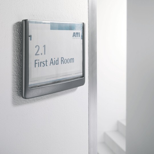 Plaque de porte CLICK SIGN, (L)149 x (H)148,5 mm