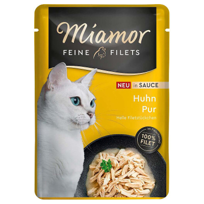 Miamor Katzenfutter Feline Filets Huhn in Sauce 100g