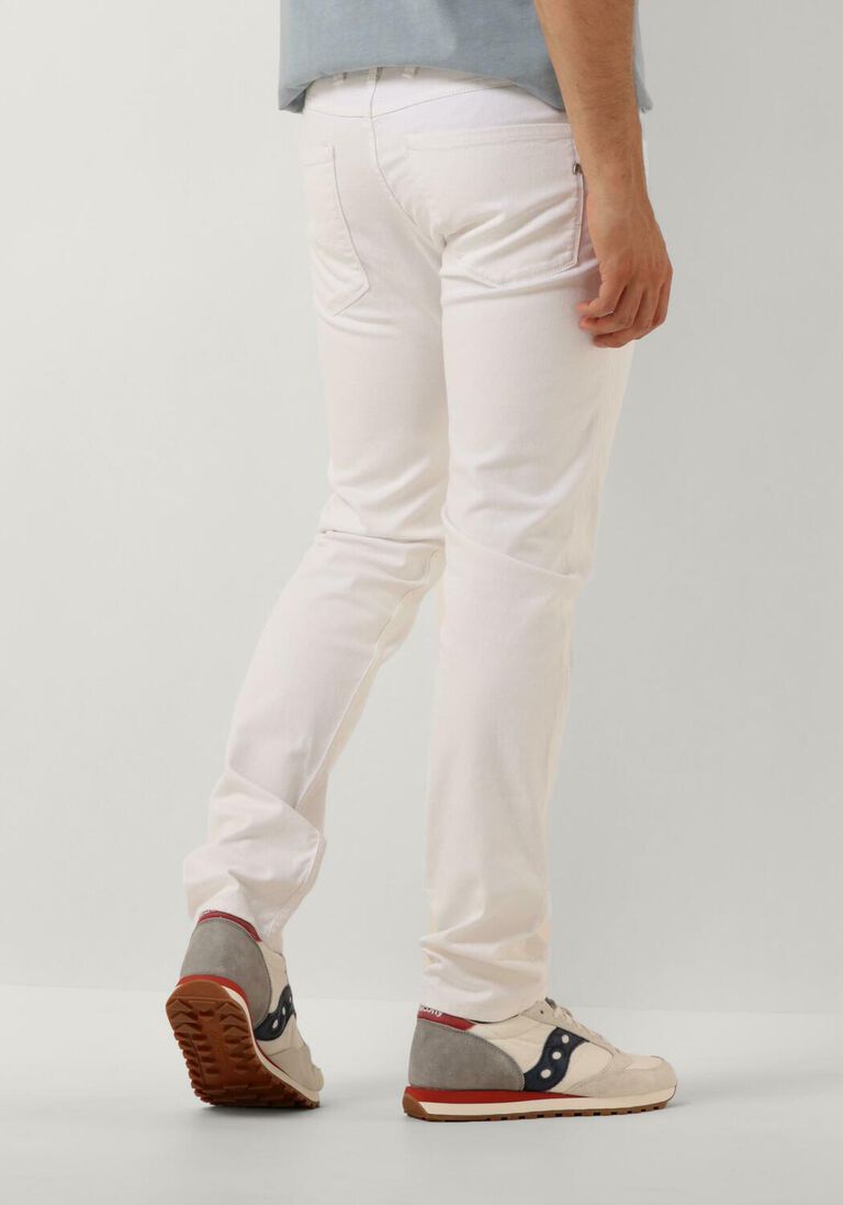 REPLAY witte replay slim fit jeans anbass pants